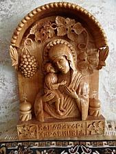 Our Lady Of Zhirovichi - Zhirovitskaya, Mother Of God - wood carving