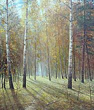 Autumn Breath. Omsk region, Russia - oil, canvas