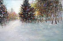 Frost - oil, canvas