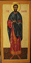 Saint Damian - birth size (mernaya) icon
