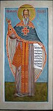 Theodore The Studite - birth size (mernaya) icon