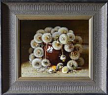 Dandelions - oil, canvas