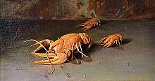 Crawfish - oil, canvas