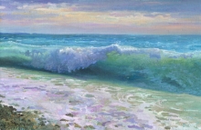 A Wave - oil, canvas