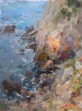 In The Crimea - oil, canvas