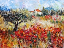 Provence - oil, canvas