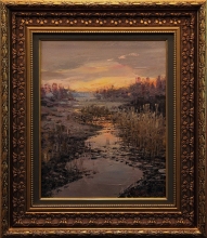 April Dawn - oil, canvas