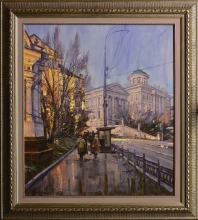 Znamenka - oil, canvas