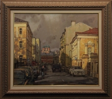 Novopetrovsky Lane - oil, canvas
