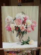 Fragrance Of Summer - oil, canvas