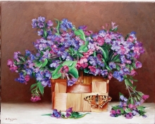 Lungwort - oil, canvas