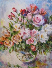 Spring Etude - oil, canvas