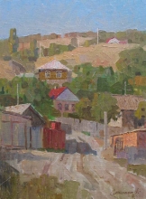 Razdorskaya Stanitsa - oil, canvas