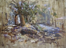 Donskaya Street - oil, canvas