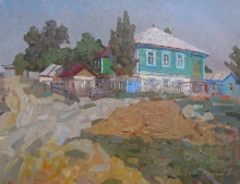 Kanygin Farmstead - oil, canvas