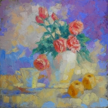 Siesta - oil, canvas