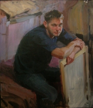 Vladik - oil, canvas