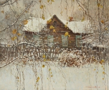 Early Winter - oil, canvas