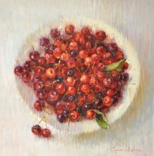 Cherry - oil, canvas