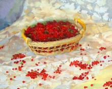 Red Currant - oil, canvas