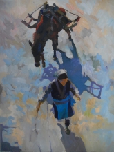 Xinjiang - oil, canvas