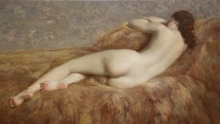 Nude - oil, canvas