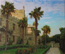 Vorontsovs Palace - oil, canavs