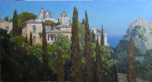 Old Simeiz - oil, canvas