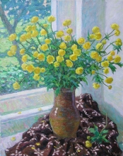 Flowers In May - oil, canvas