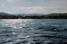 Koktebel. Evening - oil, canvas