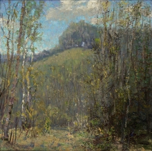Early Spring - oil, canvas