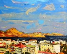 Koktebel - oil, canvas