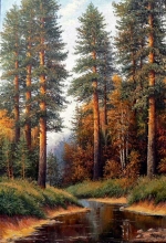 The Coming Of Autumn - oil, canvas