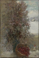 Winter. Lost Bouquet - acrylic, canvas