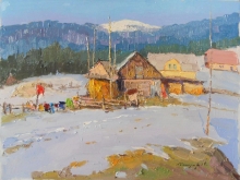 Bukovel - oil, canvas