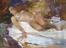 Sleep - oil, canvas