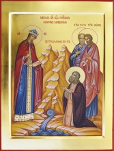 Vision Of Madonna To Seraphim Of Sarov - icon