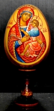 Akathist Madonna - Easter egg
