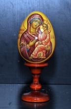 Madonna Of Tikhvin - Easter egg