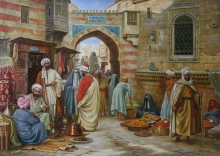 Cairo - oil, canvas