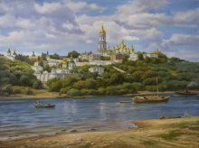 Kiev - oil, canvas