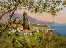 South Landscape - oil, canvas