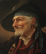 Pirate - oil, canvas