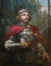 Vladimir The Brave - oil, canvas