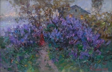 Twilight - oil, canvas
