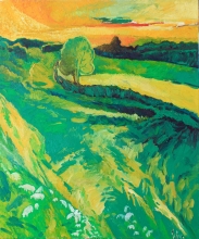 Tree - oil, canvas