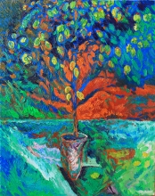 Lemon Tree - oil, canvas