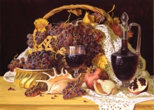 Crimean Still Life - oil, canvas