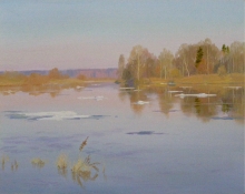 Flood - oil, canvas