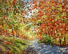 Autumn Palette - oil, canvas